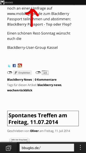 BB 10 Browser